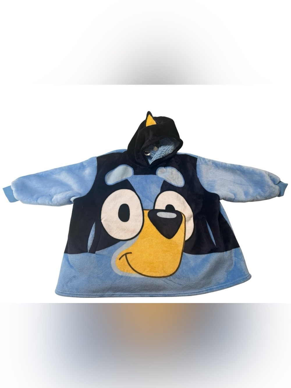 Bluey Wayy Big Oversized Fleece Hoodie Blanket One Size